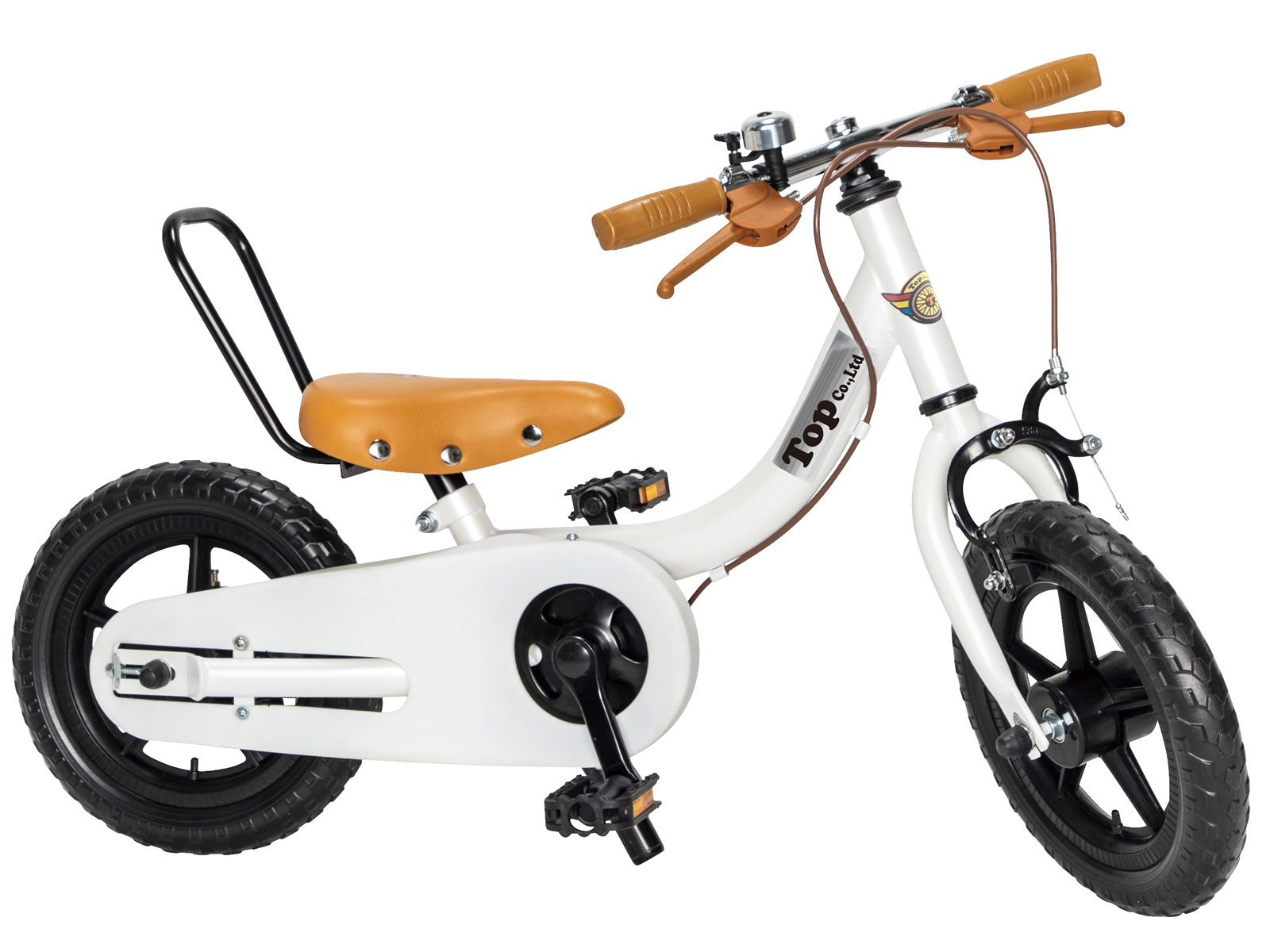 ケッターサイクルII アイボリー14 キッズプロテクター付き自転車 子供 トップ ケッターサイクル III 12型 ブルーミングホワイト 子供