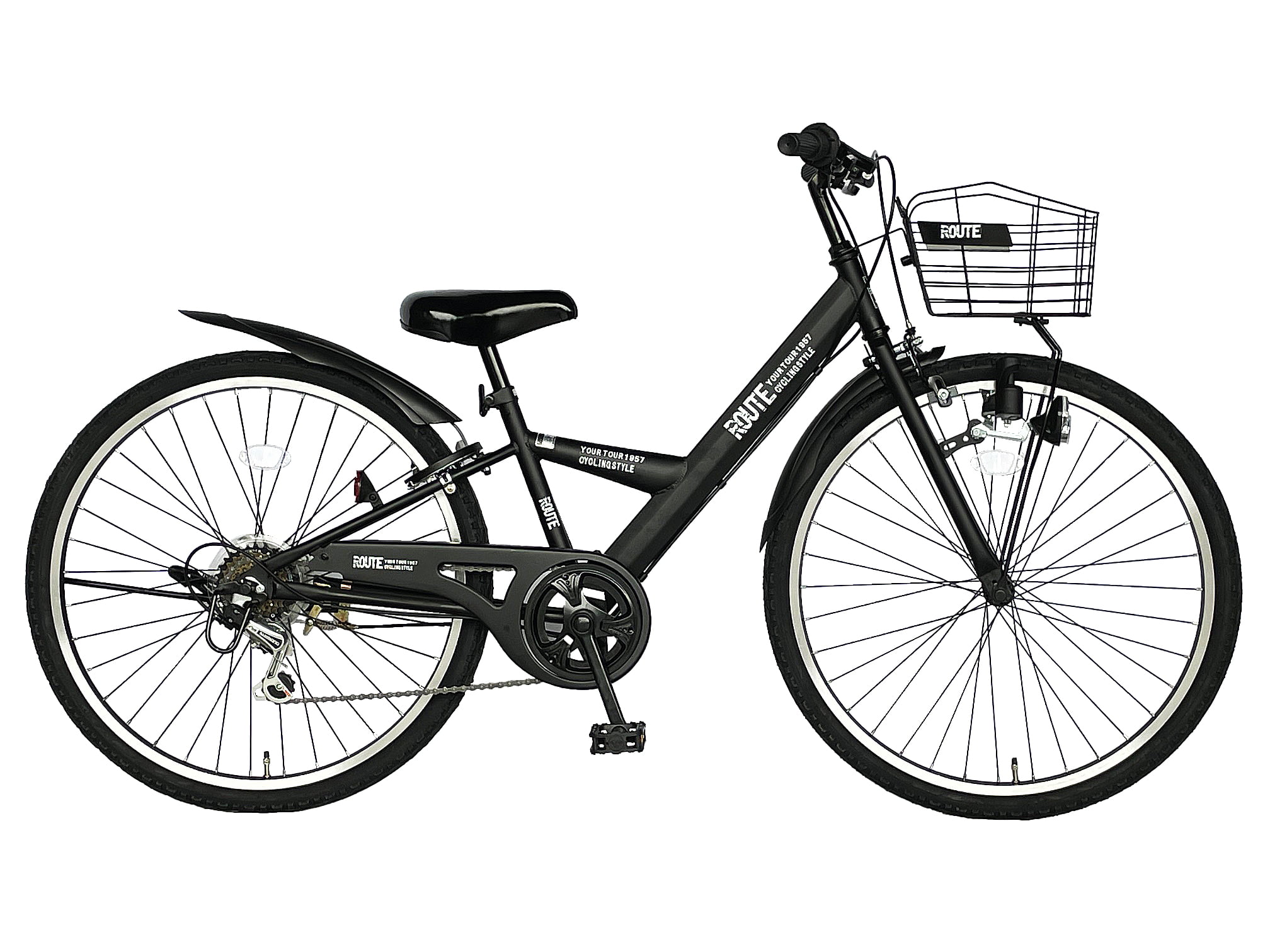ウェルビーサイクル工業 ルートジュニアF 26型 マットブラック