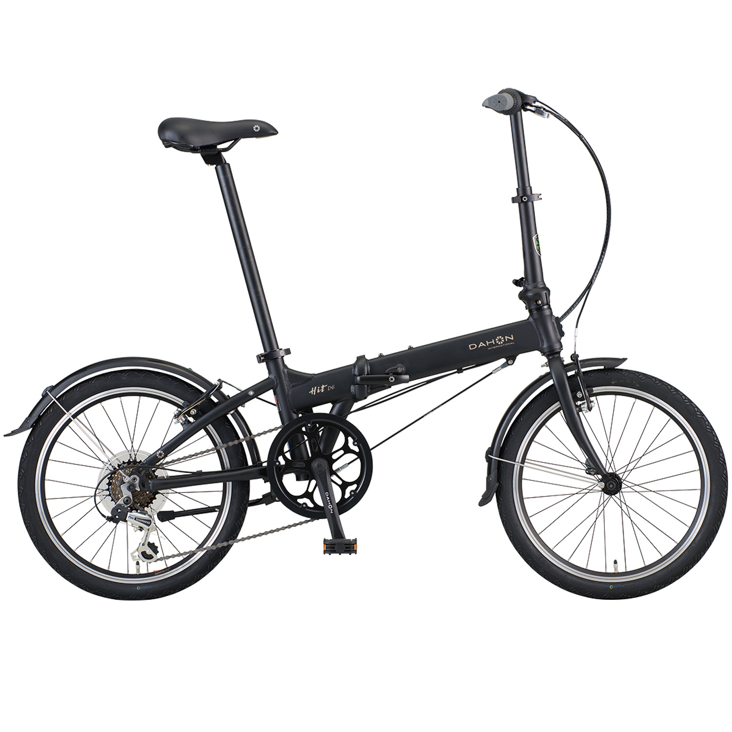 DAHON HIT（ヒットD6) 20型 Matt Black 折りたたみ | 【公式】イオン