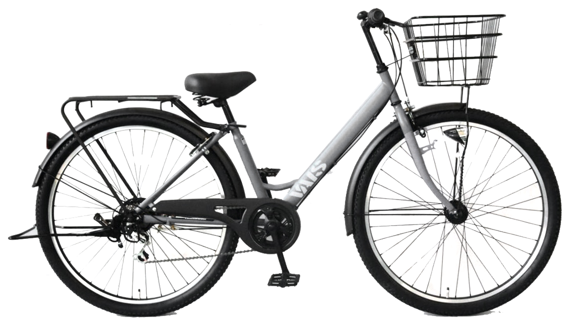 引取り限定　レックス3輪シティサイクル グレー　20/16 玉越 バイス 29型 マットシルバー シティサイクル ビッグタイヤ