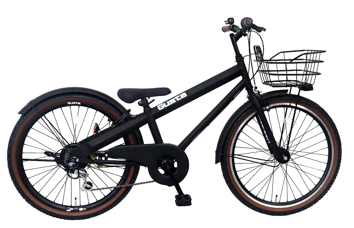 玉越 グスタ 24型 マットブラック ジュニア ファットタイヤ | 【公式