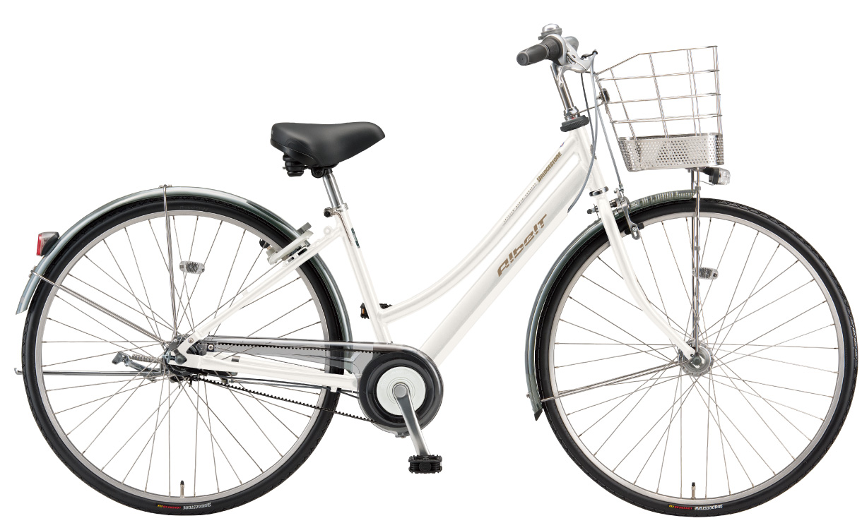 BRIDESTONE アルベルト 27型 P.Xシャンパンホワイト 内装5段 オート