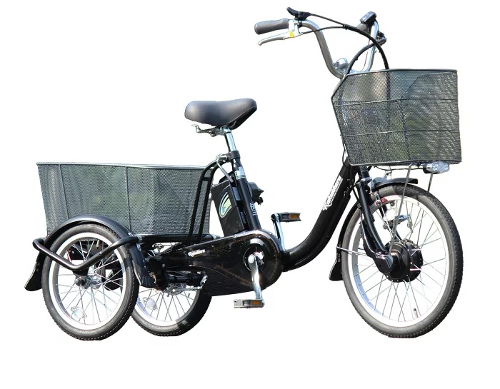 エンドウ 大人用電動アシスト三輪車 ラクッカル 20型/16型 変速なし