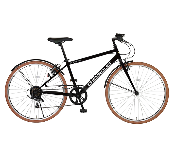 5台限定】 CHEVROLET CRB 7006S (BAA) 700C ブラック クロスバイク