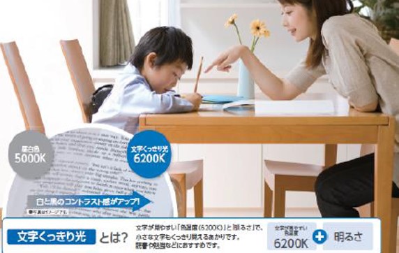 Panasonic「文字くっきり光」搭載 LEDシーリングライト 調色