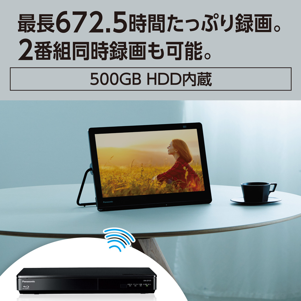 Panasonic 15型ポータブルテレビ「プライベートビエラ」 UN-15LD12H