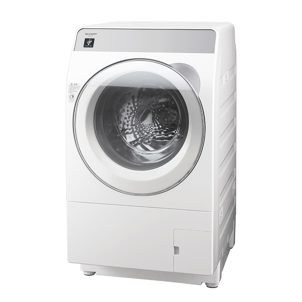 配達専用】SHARP 11kg ドラム式洗濯乾燥機 クリスタルホワイト ES-K11C