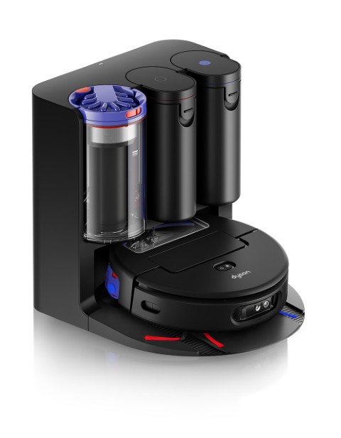dyson Spot＋ScrubTM Aiロボット掃除機 マットブラック/ブルー