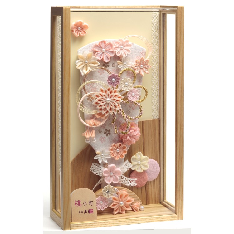 【一点限り】正月飾り　羽子板　ケース飾り　※閉店セール　H39 Amazon | 羽子板 初正月 ケース入り (6号 つまみ細工 羽子板 飾り