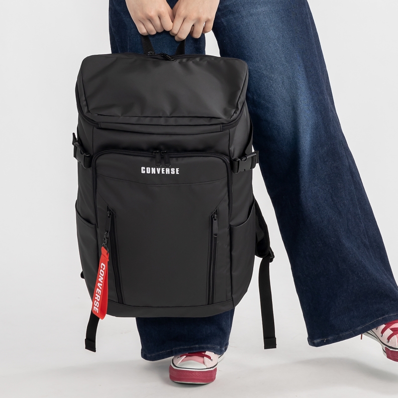 未使用　EASTPAK　レア　コンバースコラボ　ブラックリュック 楽天市場】コンバース コラボ2ポケットリュック ブラック