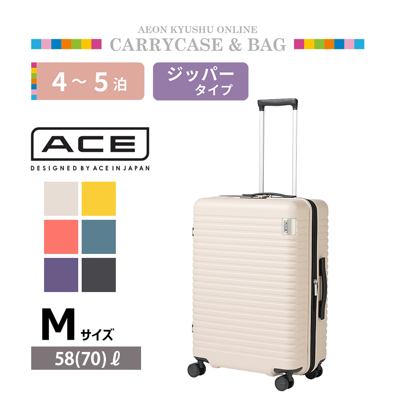 ACE(エース)DBY レイヤーシリーズ レバー式ストッパー搭載キャリー