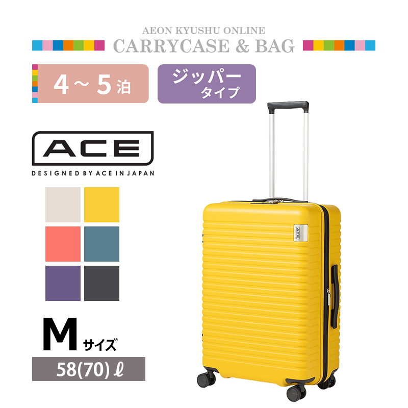 ACE(エース)DBY レイヤーシリーズ レバー式ストッパー搭載キャリー