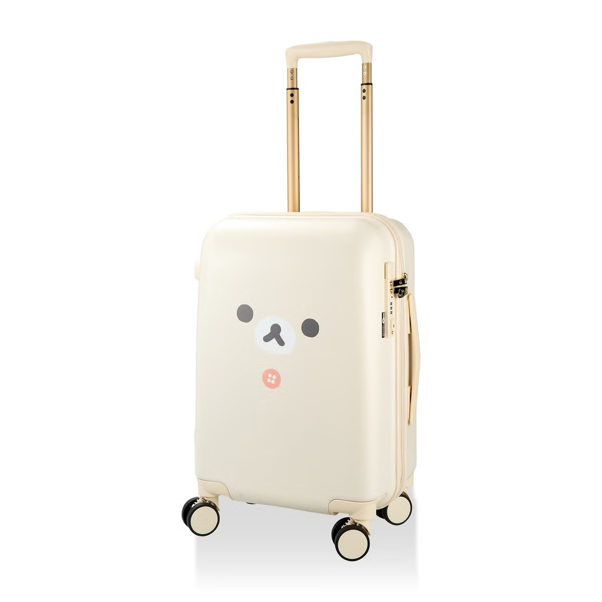 コリラックマ ジッパータイプ スーツケース Sサイズ アイボリー