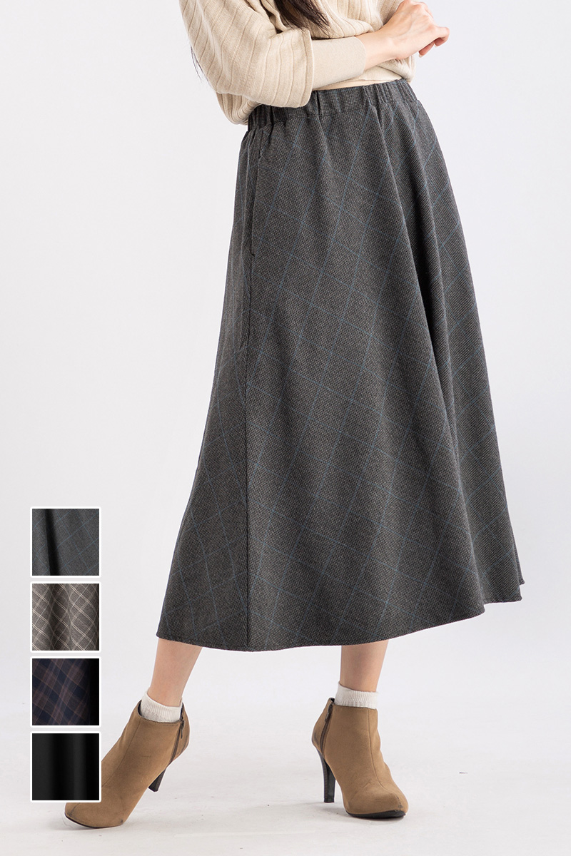 UrbanSmart エアリーフィット スカート チャコールグレー M【1週間～10