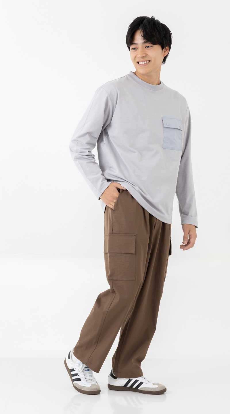 UrbanSmart サラチノリップストップカーゴパンツ ブラウン M【1