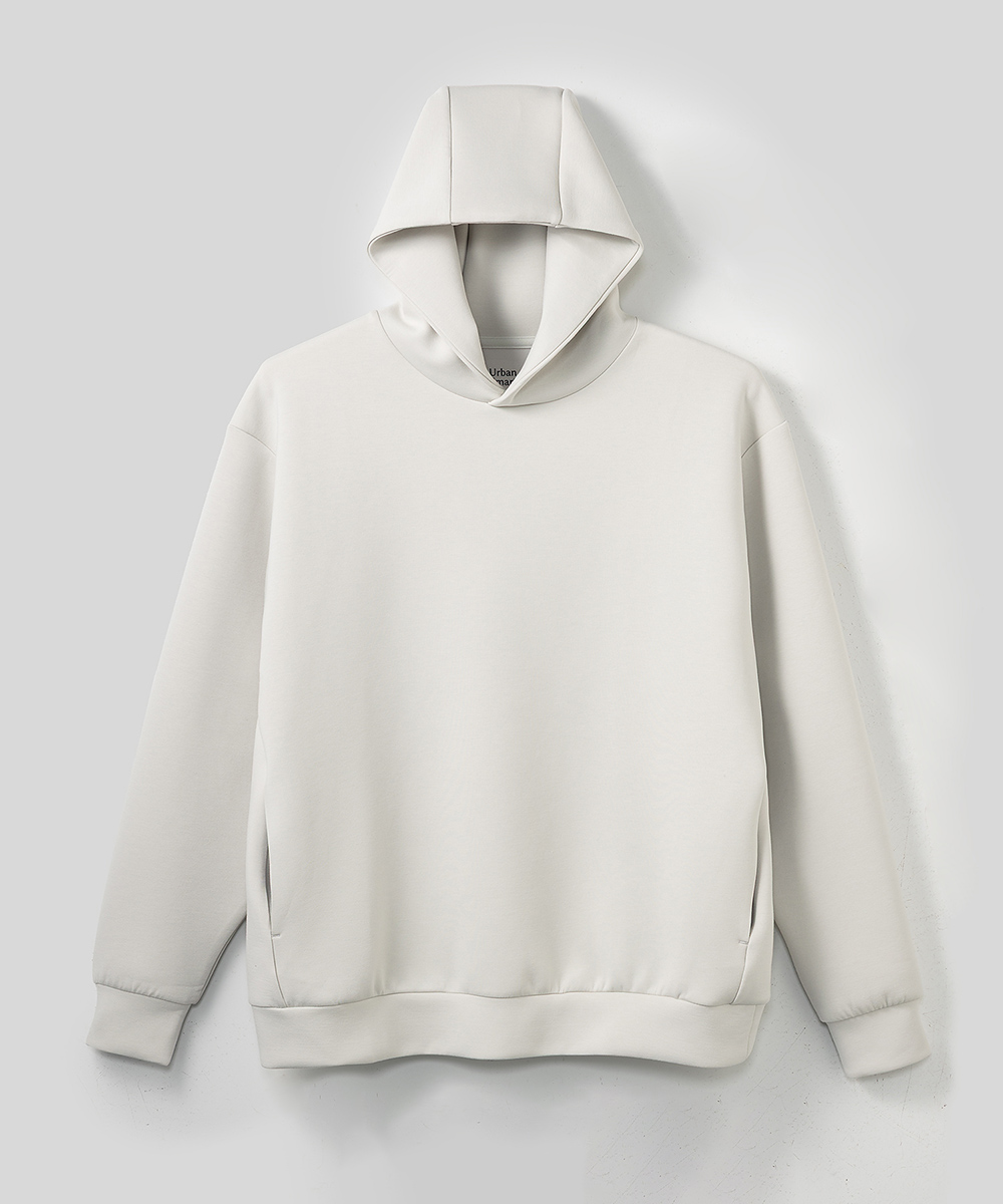 UrbanSmart カルクッションプルパーカー ライトグレー LL【1週間～10