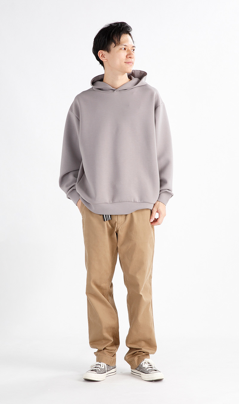 UrbanSmart カルクッションプルパーカー グレージュ S【1週間～10日後