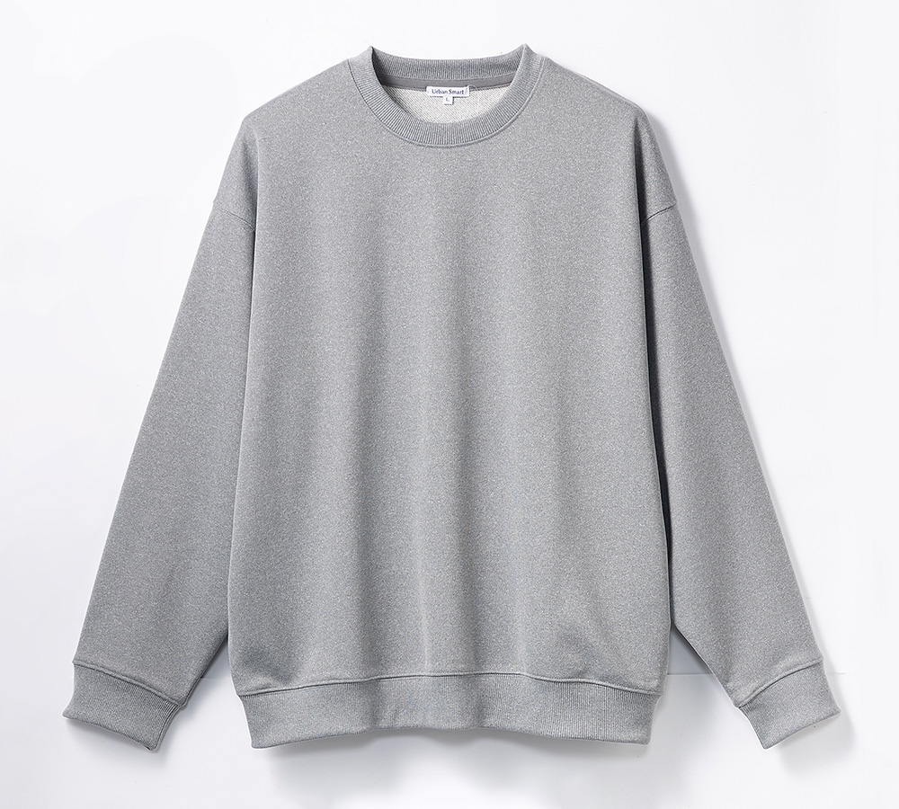 UrbanSmart 裏毛トレーナー グレー L【1週間～10日後のお渡し