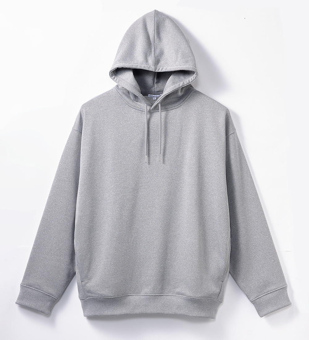 UrbanSmart 裏毛プルパーカー グレー S【1週間～10日後のお渡し