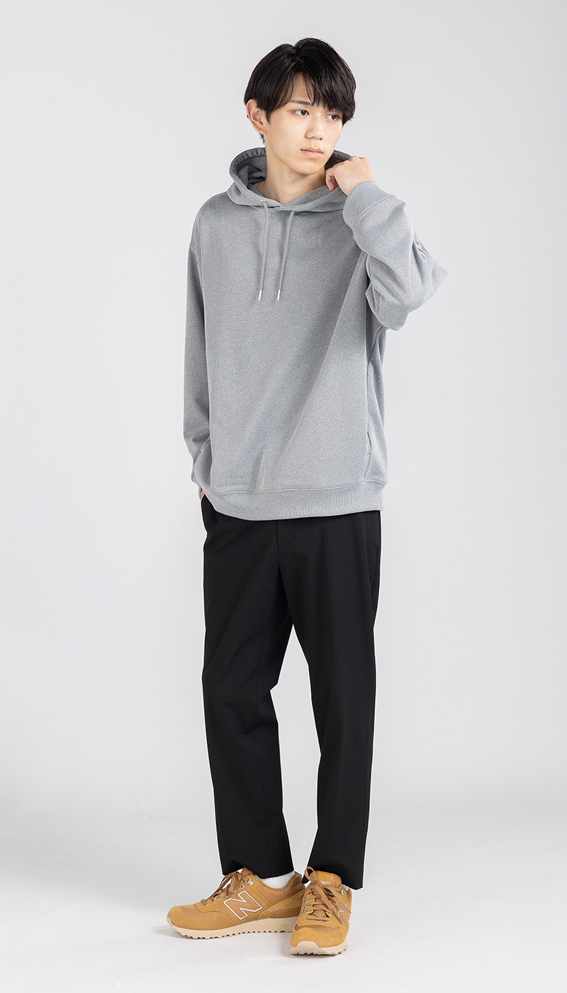 UrbanSmart 裏毛プルパーカー グレー S【1週間～10日後のお渡し