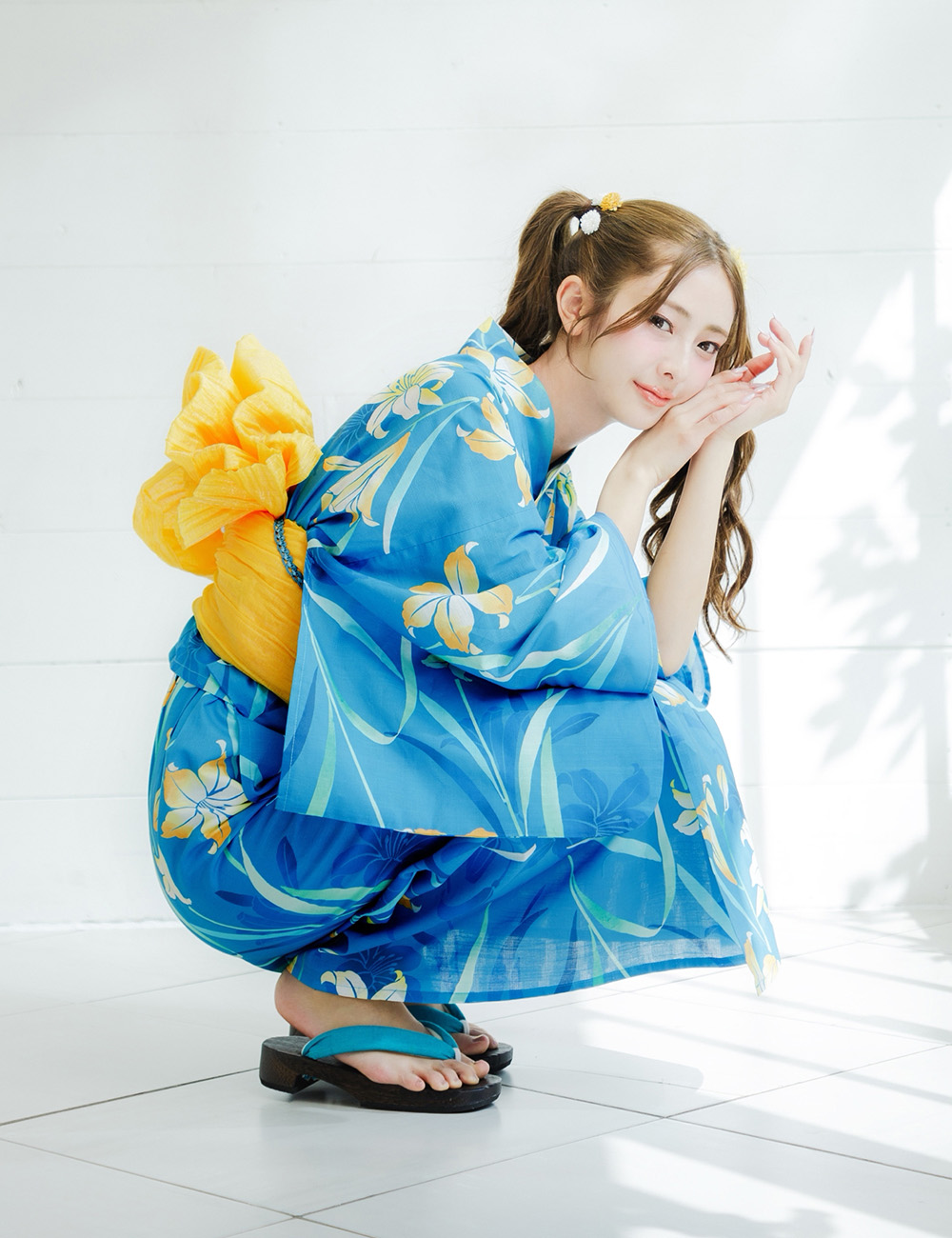【INGEBORG】花柄 千鳥格子 スカート 百合 フレア 総柄 インゲボルグ INGEBORG】花柄 千鳥格子 スカート 百合 フレア 総柄 インゲボルグ