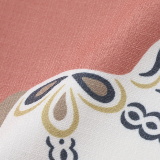 ホームコーディ クッションカバー ダーラナホース オレンジ 45×45cm用