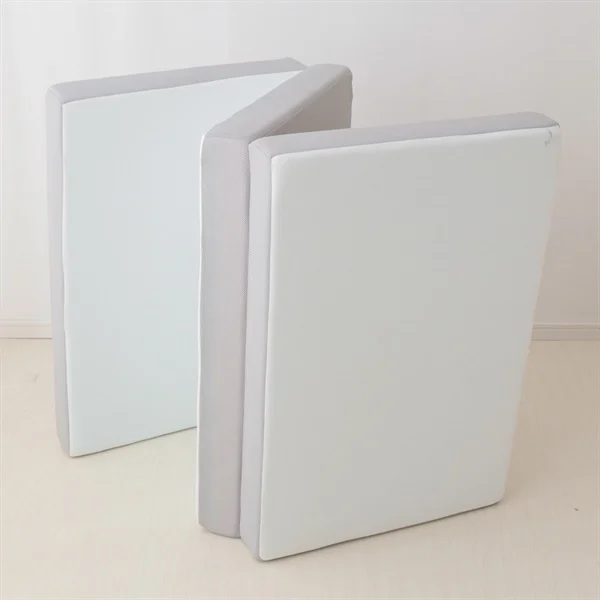 ホームコーディ しっかり支える三つ折りマットレス シングル ホワイト