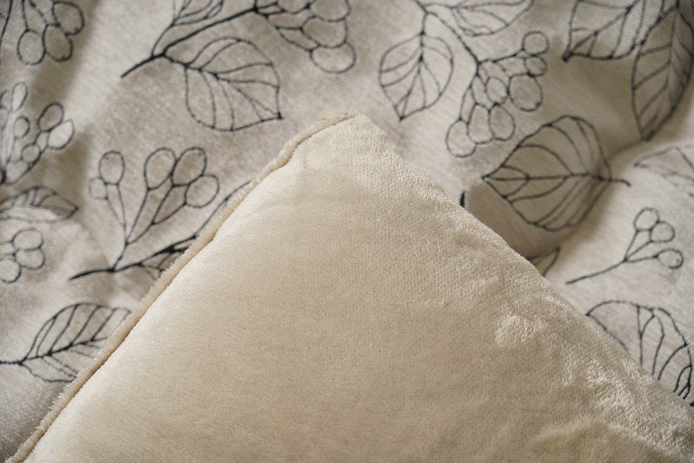 北欧柄 こたつ布団 掛け単品 ブラン アイボリー 約205×285cm【10日~2