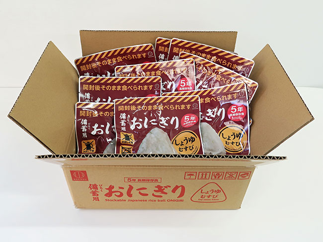 備蓄用おにぎり しょうゆむすび20個入 備蓄用おにぎり しょうゆむすび 20個入 | 商品情報 | KOKUBO