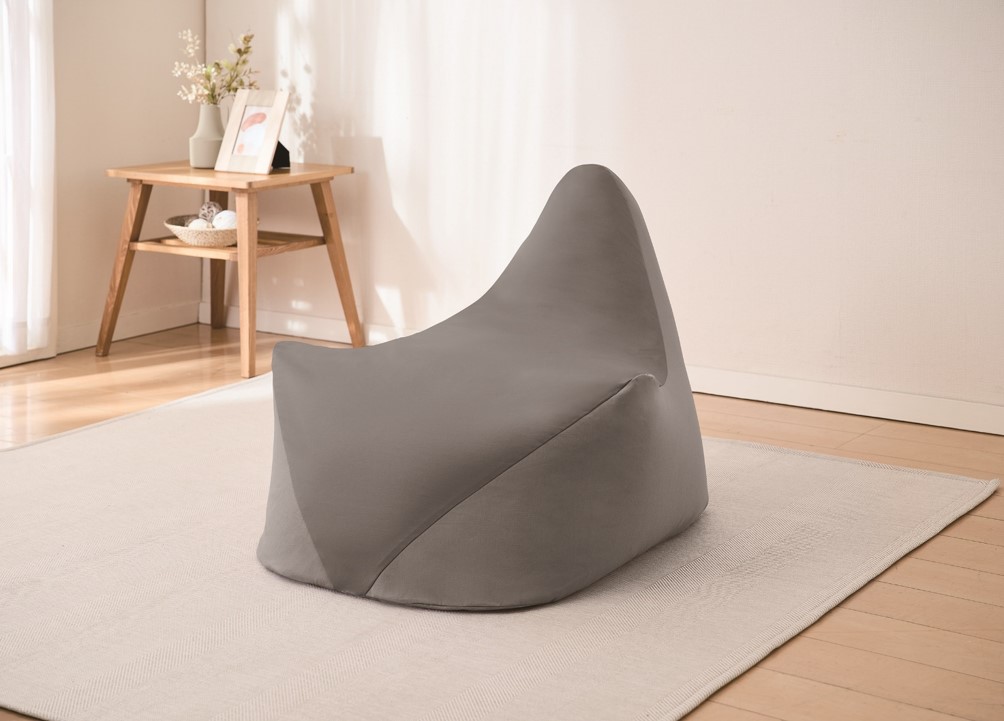 ホームコーディ リラクシングビーズソファ用カバー 単品 グレー M