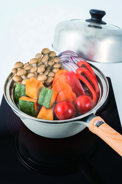 ホームコーディ ドーム型ステンレス蒸し器セット 20～22cm | 【公式