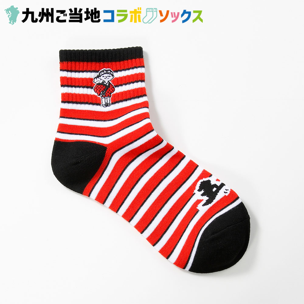 九州ご当地コラボ 五木うどん ショート丈 ソックス 25～27cm | 【公式