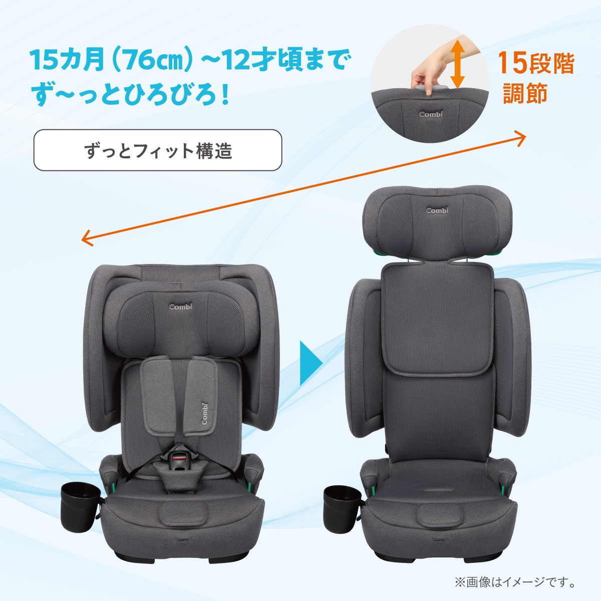 combi ジョイトリップ アドバンス air R129 UA ブラック | 【公式