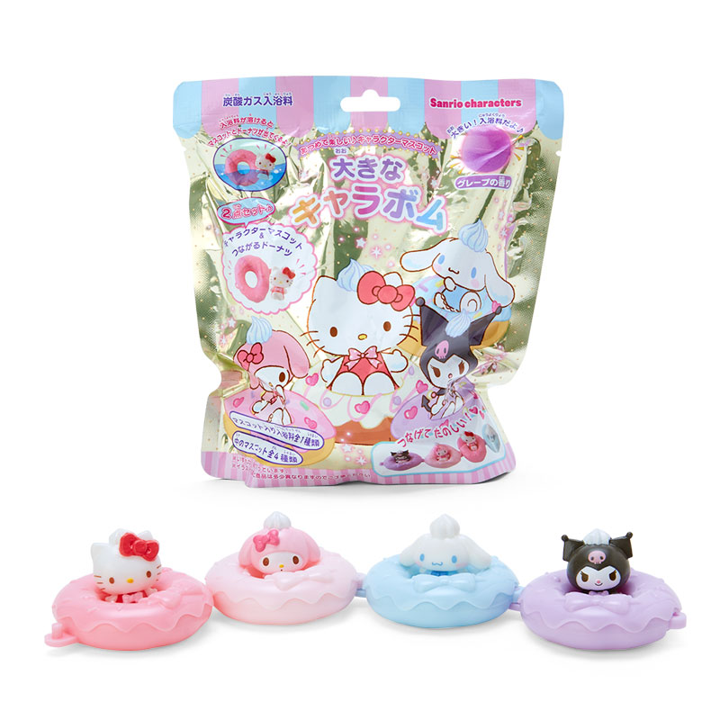 サンリオ キャラクターミックス 大きなキャラボム ドーナツ 炭酸ガス