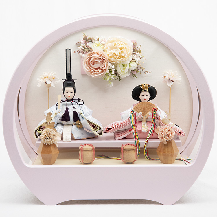 お雛様　親王飾り　ケース入り　福仙　ひな祭り　初節句 福仙 親王ケース飾り「奏」 | 【公式】イオン九州オンライン