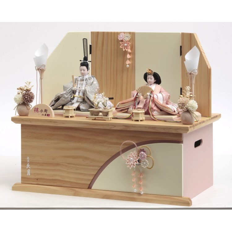 久月 親王収納飾り「桃小町 結菜」 | 【公式】イオン九州オンライン