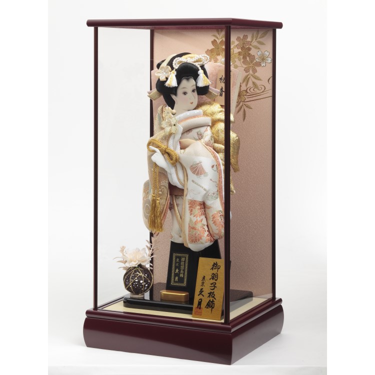【展示品限り】正月飾り　羽子板　ケース飾り　※閉店セール　H18 久月 羽子板ケース飾り「鳳苑」 | 【公式】イオン九州オンラインストア