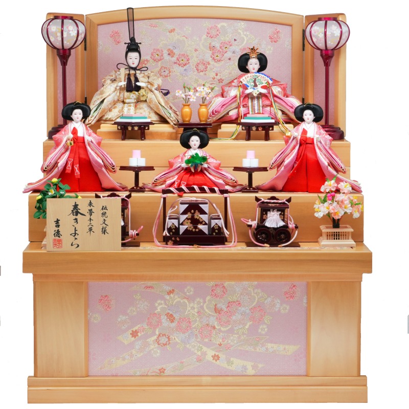 吉徳 三段収納飾り「春きよら」 | イオン九州オンライン