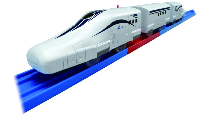 TOMY スーパーレール がたかっ 新幹線3両セット 日本製