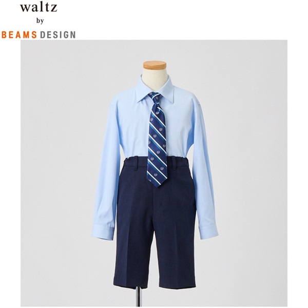 【１着でも送料無料】 DESIGN BEAMS by waltz 2ツ釦JKスーツ 110cm ネイビー フォーマル・ドレス・スーツ