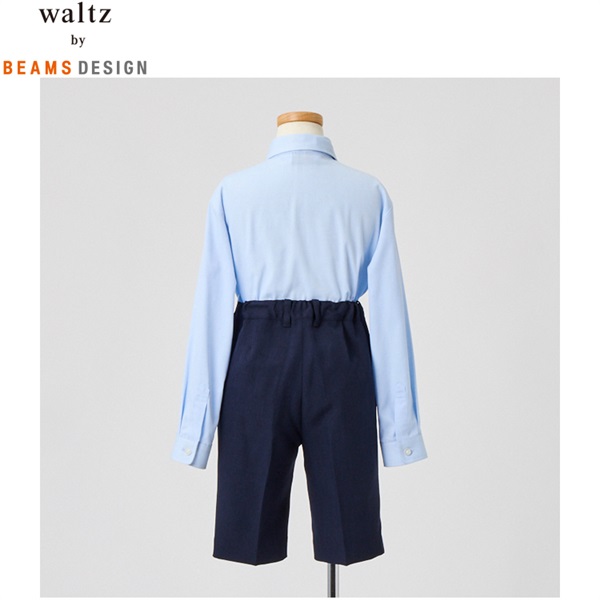 waltz by BEAMS DESIGN 2ツ釦JKスーツ ネイビー 110cm