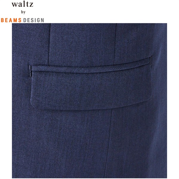 waltz by BEAMS DESIGN 2ツ釦JKスーツ ネイビー 110cm