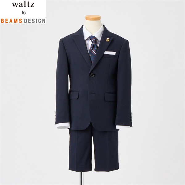 waltz by BEAMS DESIGN ストライプネイビースーツ キッズ 男の子