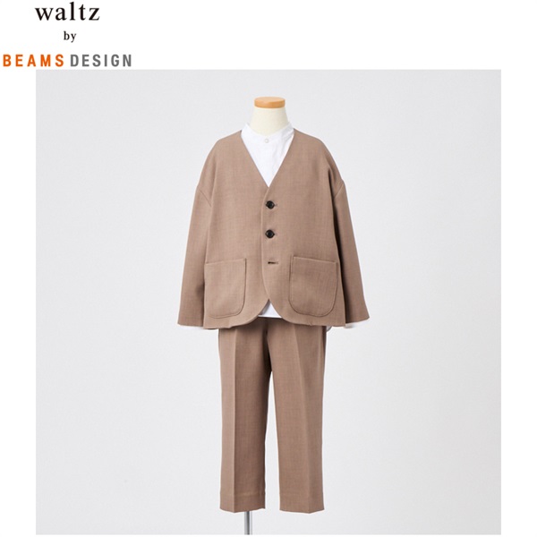 waltz by BEAMS DESIGN ベスト付きブラックスーツ キッズ 男の子 ビームス フォーマル スーツ 卒業式  140,150,160,170,イオン 2025 | イオンスタイルオンライン 衣料品・暮らしの品をネットでお買物