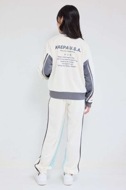 Kaepa スタジャン風セットアップ サックス 150cm | 【公式】イオン九州