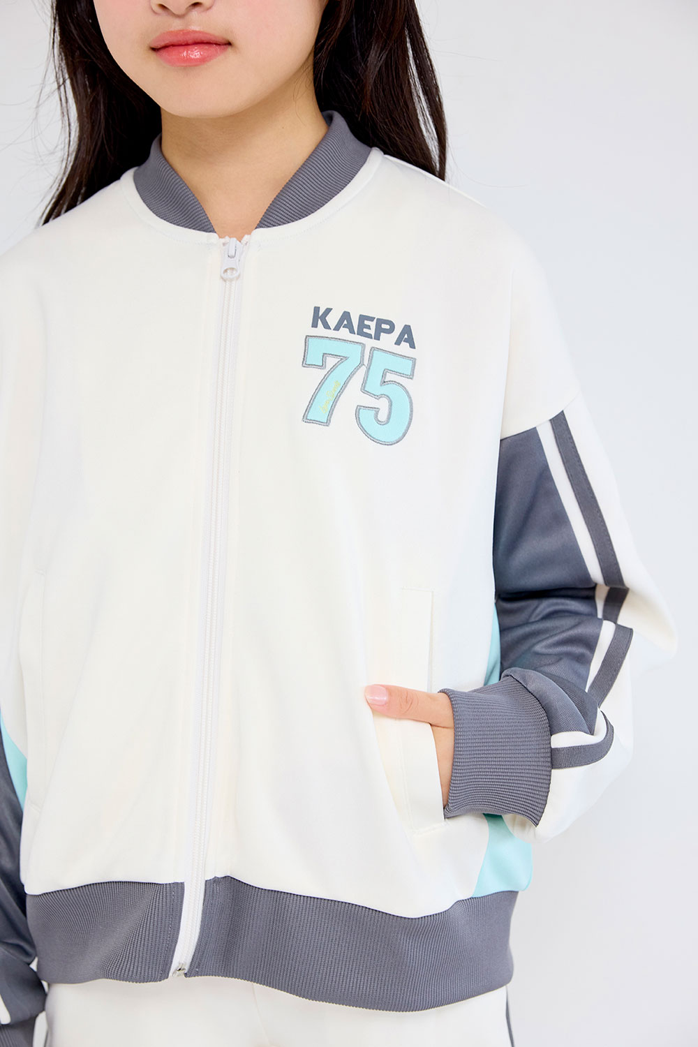 Kaepa スタジャン風セットアップ サックス 150cm | 【公式】イオン九州