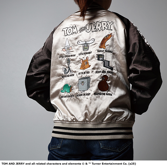 【美品】PUFFY ドカジャン 25周年 HAN TEN 復刻　えっ？なんで？ トムとジェリー ファニースタイル スカジャンL | 【公式】イオン九州
