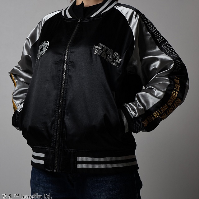 STAR WARS ダースベイダー　「ゴールドストロング」 スカジャン　新品 公式] STARWARS ダース・ベイダー ゴールドストロング