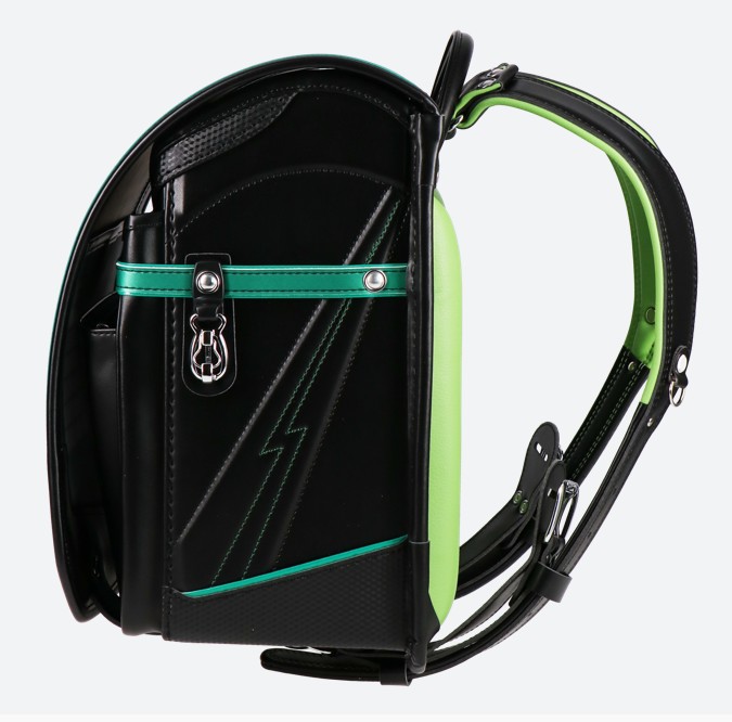 ご好評につき完売】瞬ピカッ スポーティサンダー ブラック×グリーン