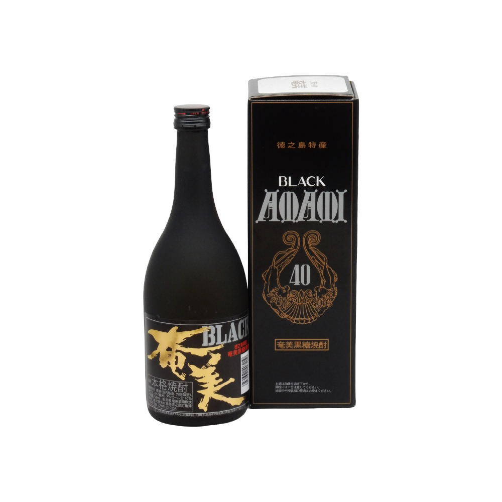 BLACK あまみ 40 720ml 焼酎 奄美酒類 ブラック奄美 黒糖焼酎 40度 720ml | 【公式】イオン九州